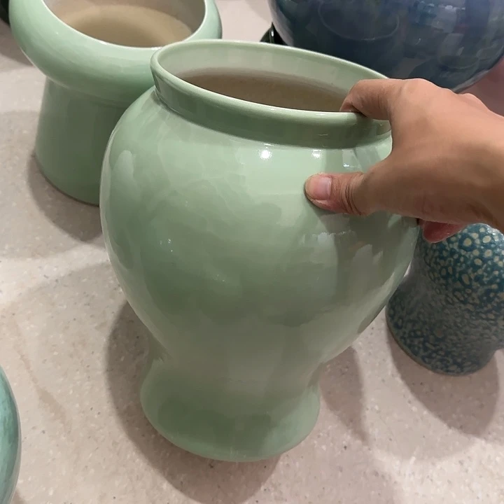 白泥花盆正品有孔