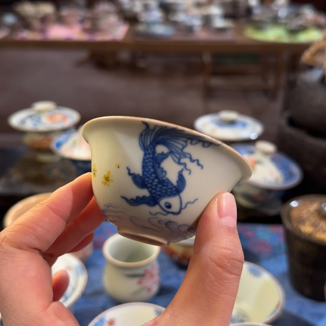 瓷片景德镇手作器皿同款发货