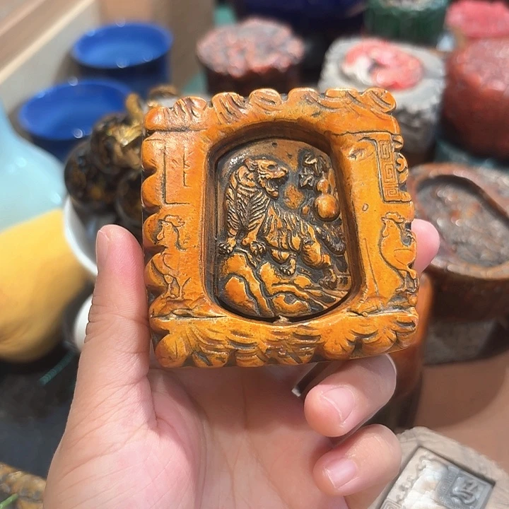 陶瓷麻线鼓茶空间麻线鼓