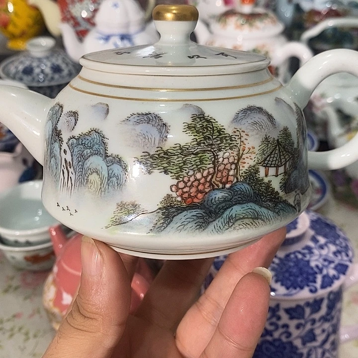 摆件景德镇陶瓷主人杯2344