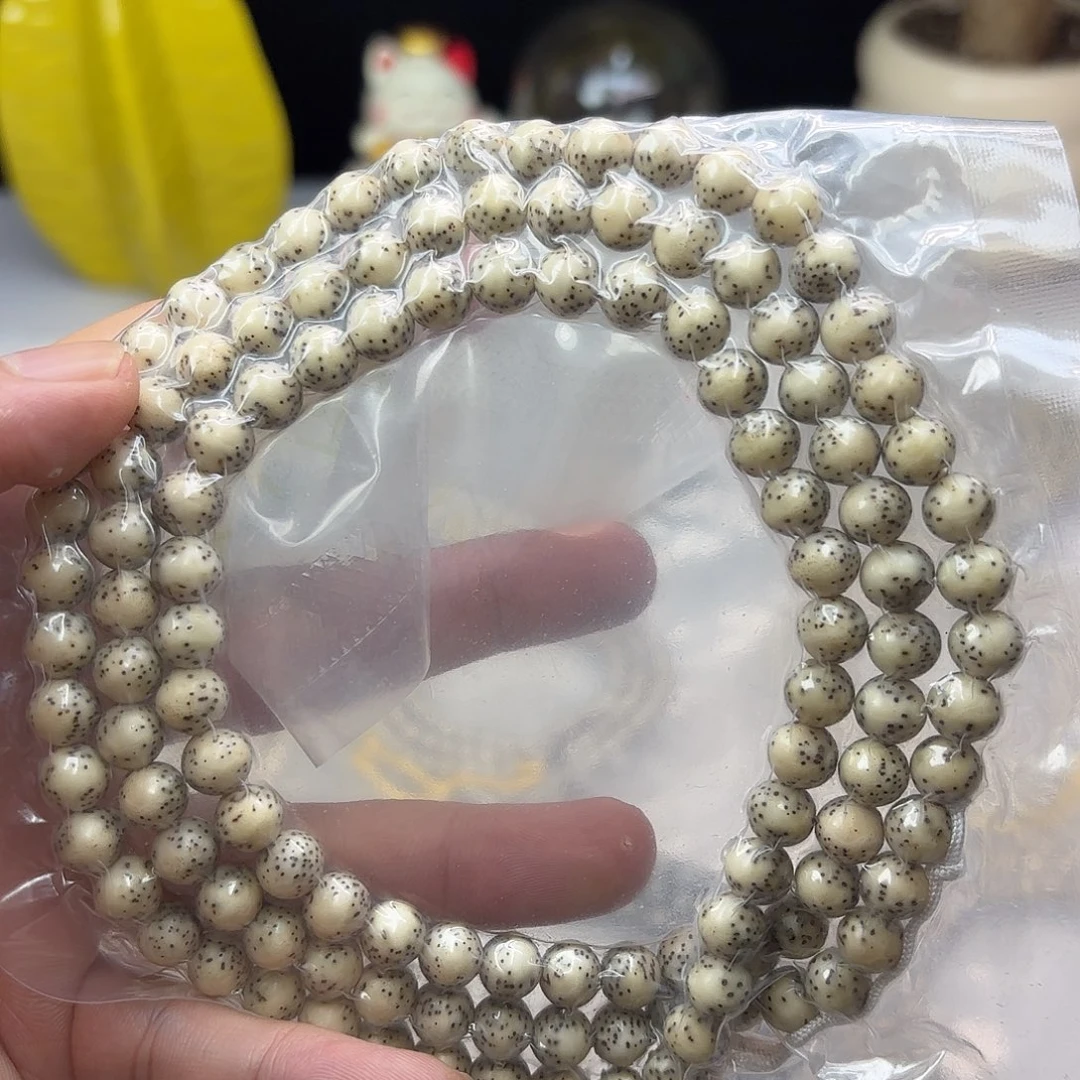 手串星月菩提卡8圆珠石玉料