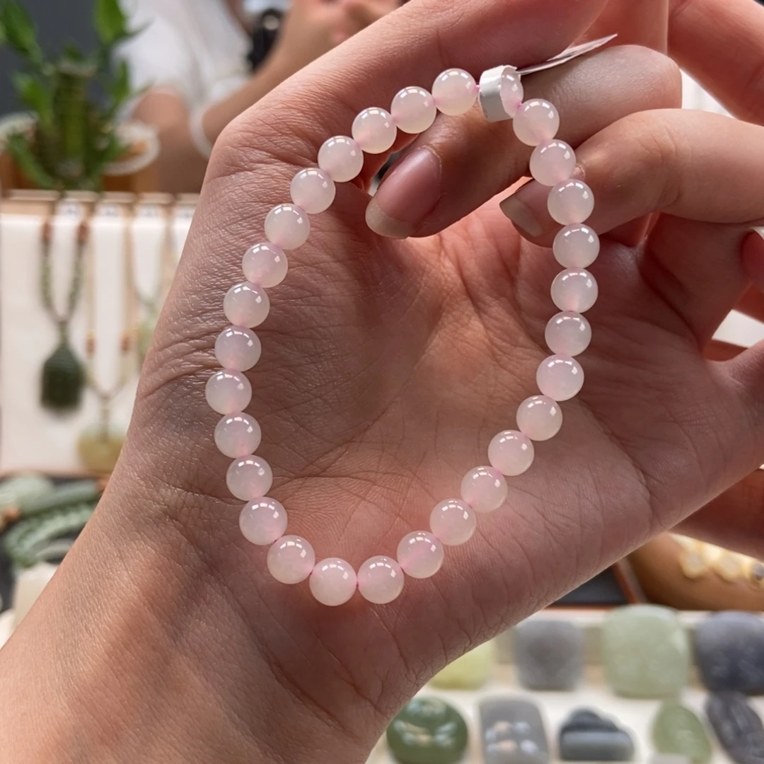 兔***猫和田玉未镶嵌手串卡六