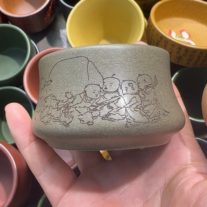 茶杯紫砂全手工制作工艺