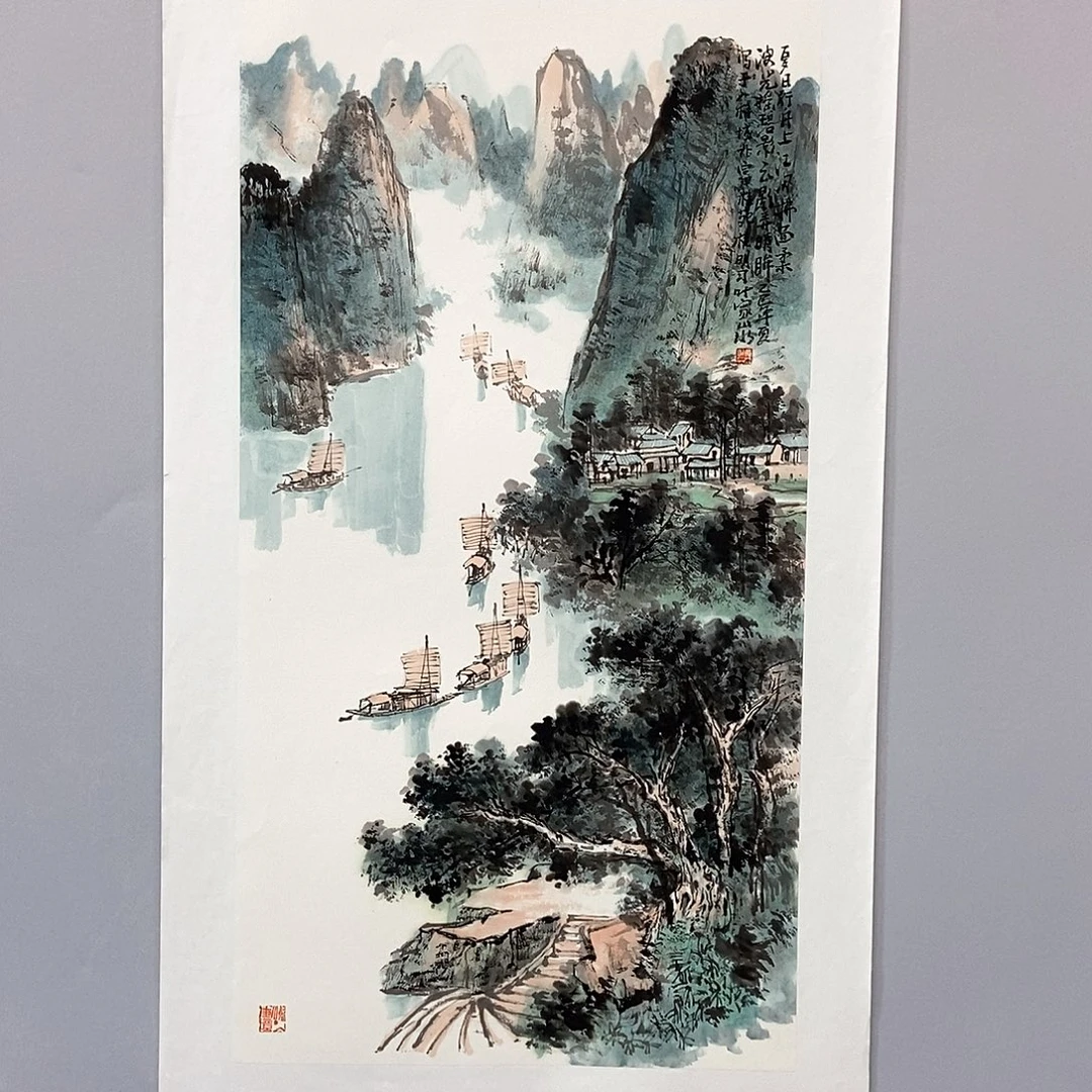 国画黄桂明三尺精品佳作