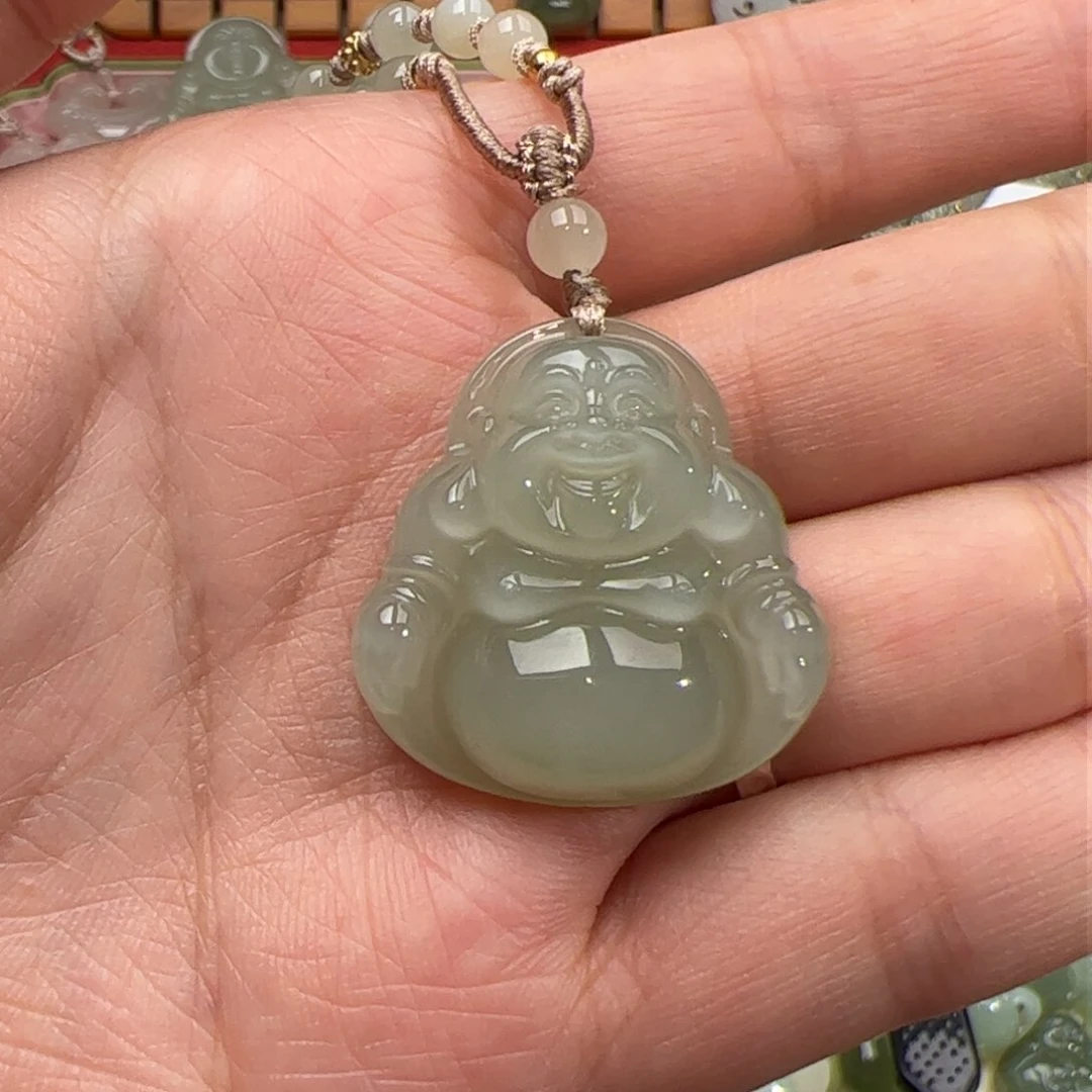 和田玉颈饰未镶嵌安*