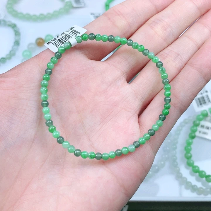 未镶嵌手链翡翠翡翠