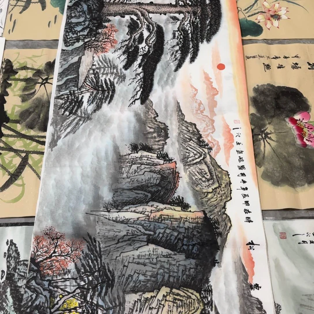 国画晓彤美术馆直播间