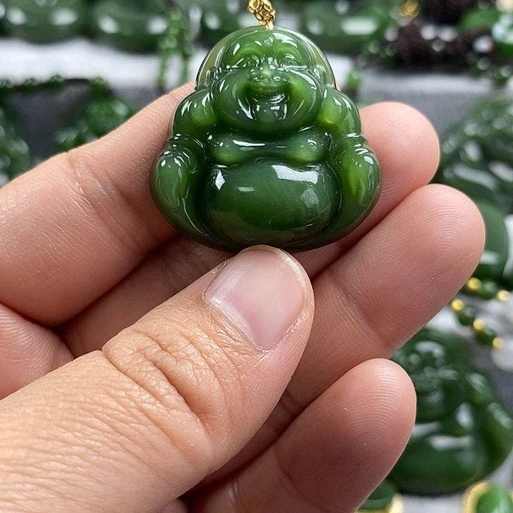 和田玉（碧玉）未镶嵌颈饰30