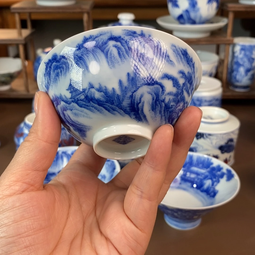 景德镇陶瓷手工手绘