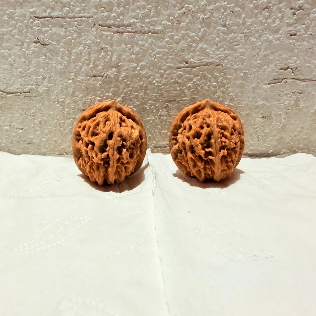 全品珊瑚纹核桃小手捻约28-31mm（多样性发货发其一）B251224-14