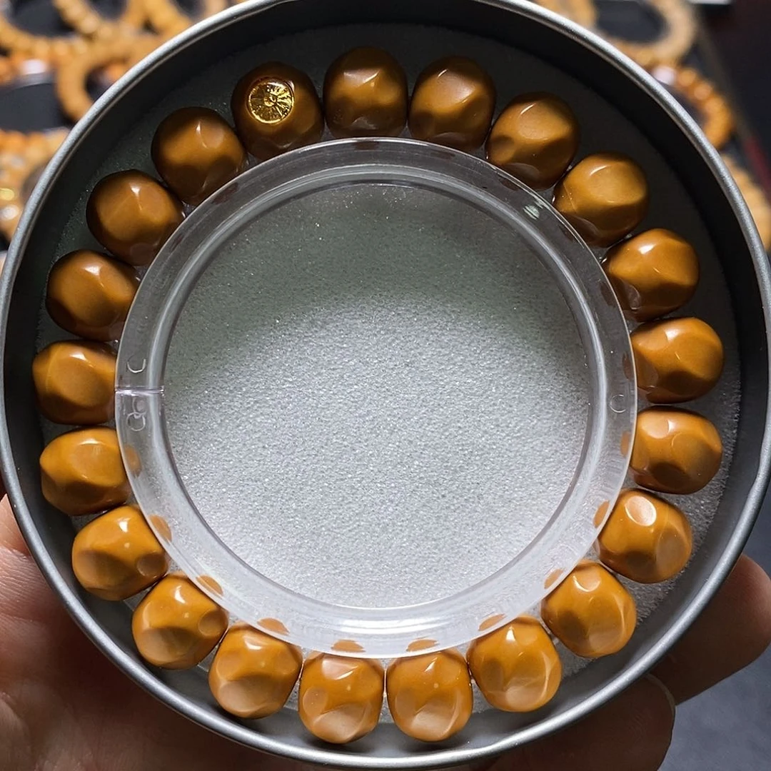 猴头核桃手串金标时来运转尺寸11左右全品44号