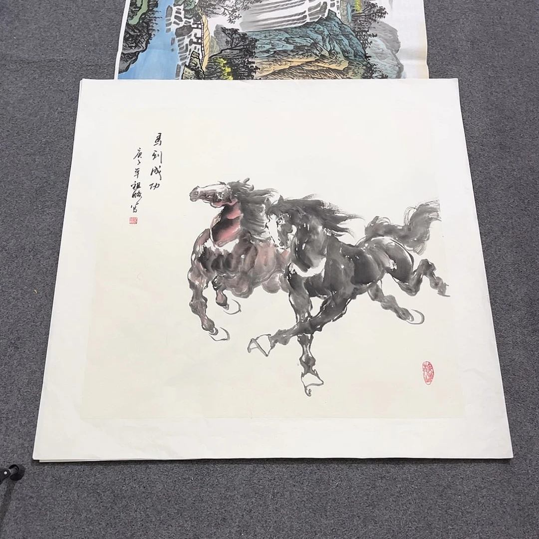 国画D国画作品单幅任发