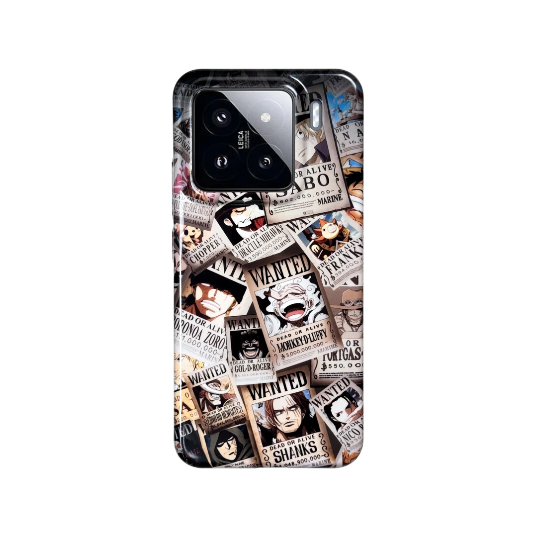 百搭适用小米15海贼王通缉磨砂磁吸菲林壳14/15pro个性创意手机壳