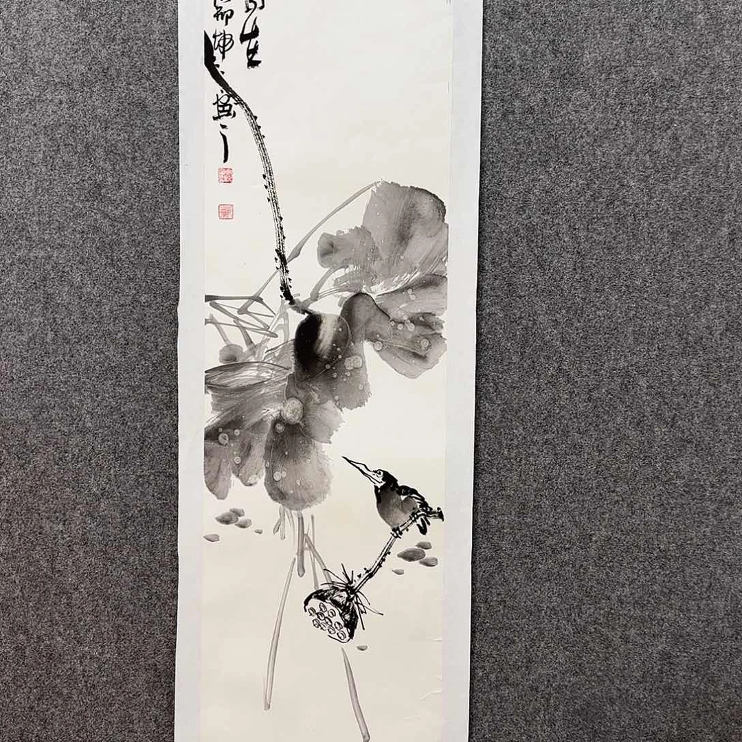 国画邢坤老师手绘作品