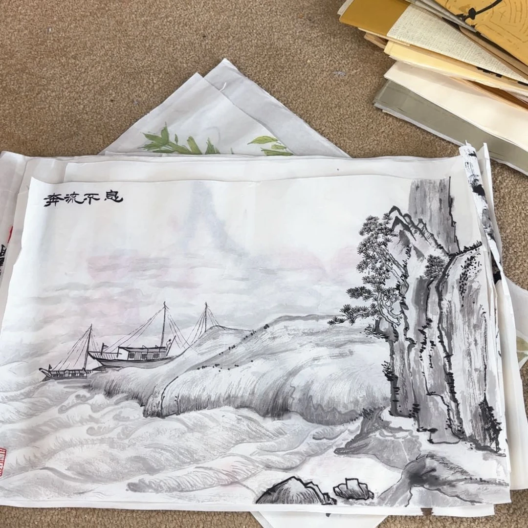 国画王亚萍小品童