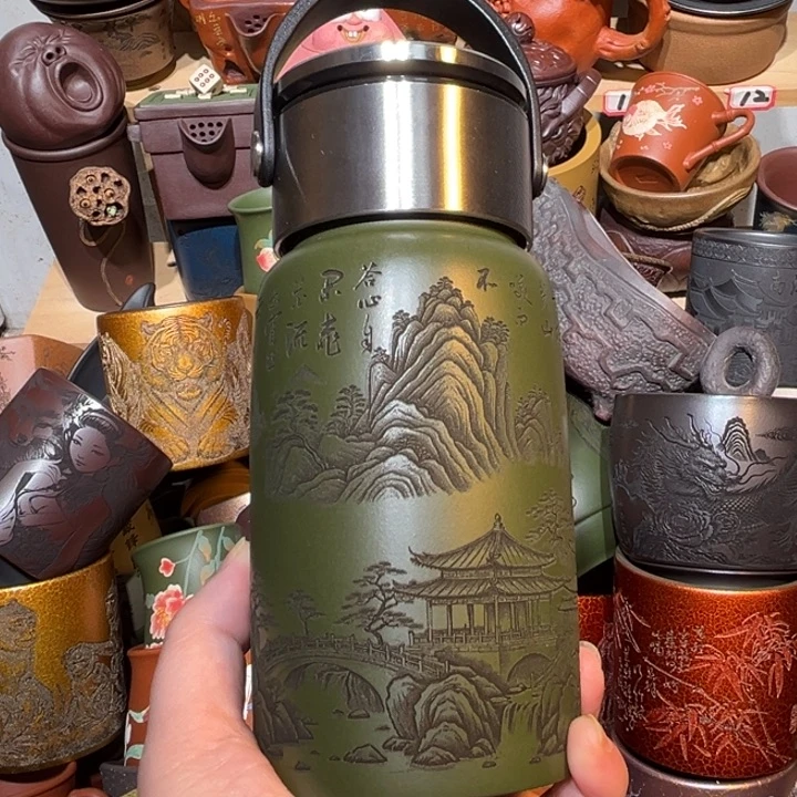 茶杯紫砂宜兴紫砂主人杯