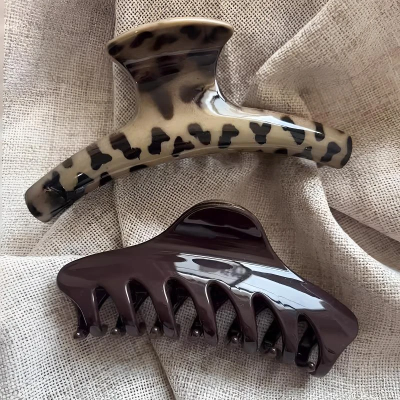 过目不忘~抓夹女高级感2025新款大号鲨鱼夹后脑勺发夹夏天发量大