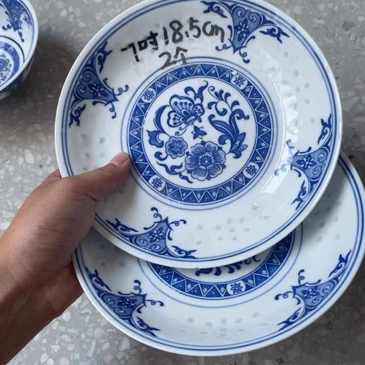 摆件景德镇高温细白瓷餐具