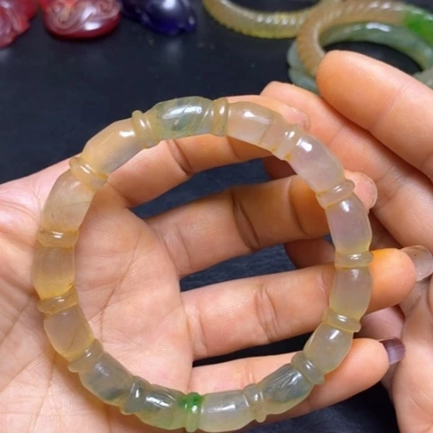 白玉菩提吊坠野*摆件