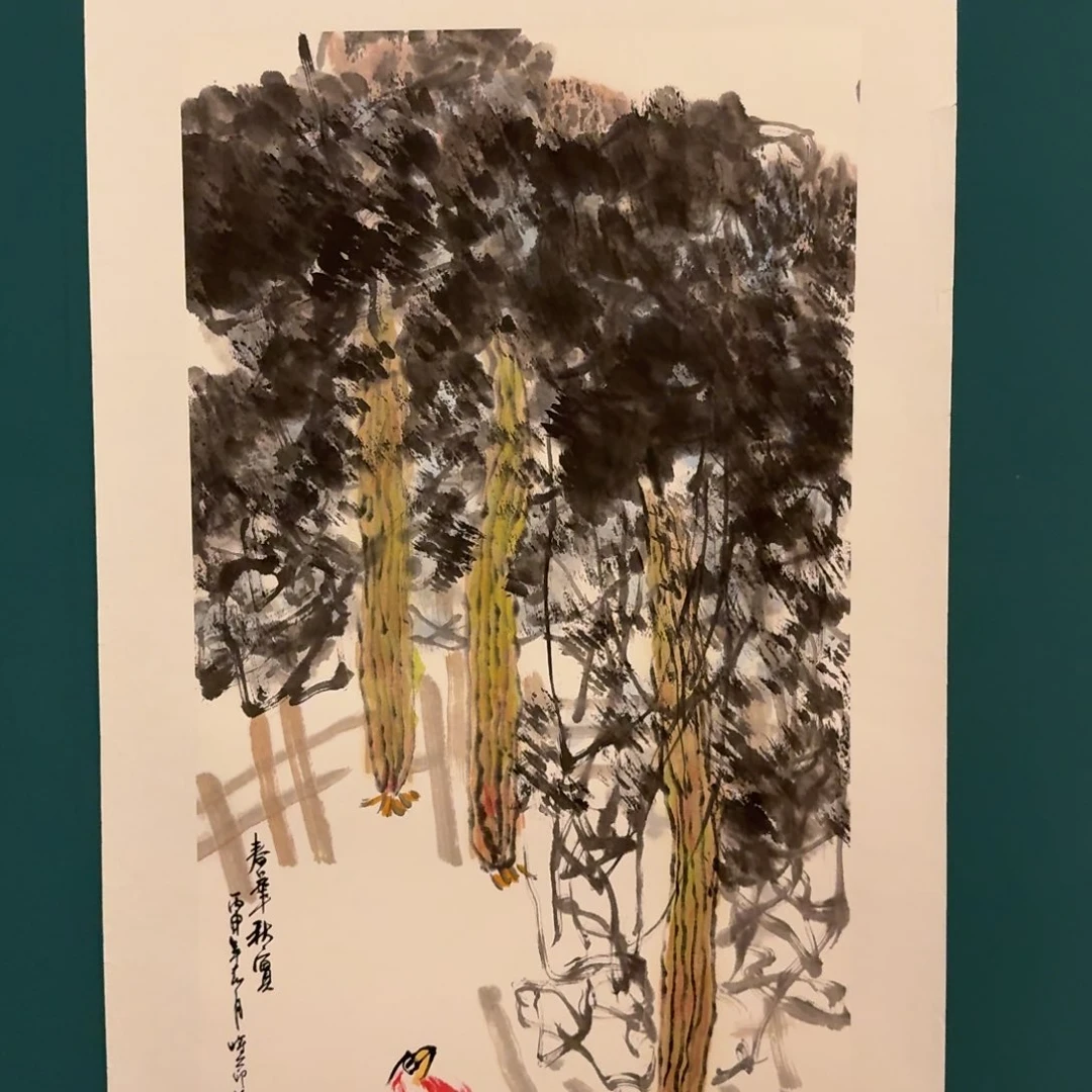 国画董老师作品画作