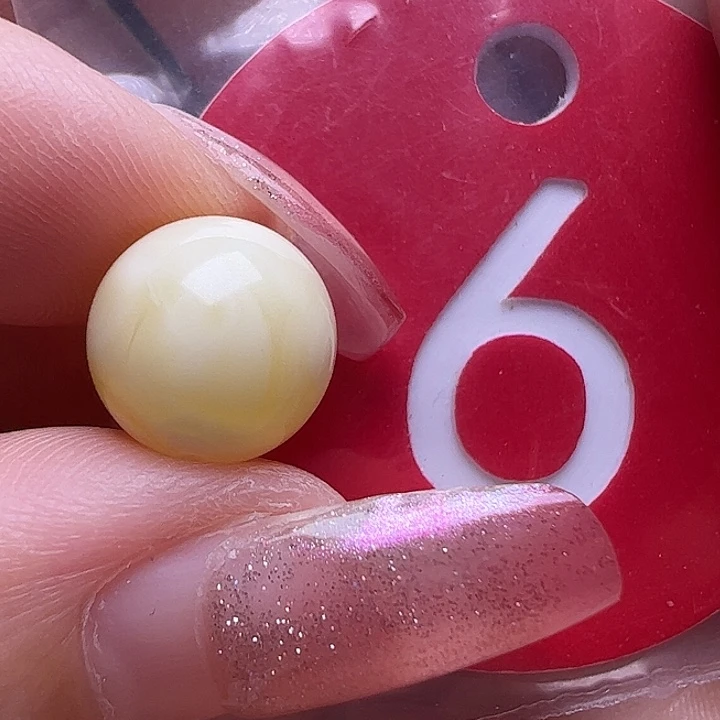 未镶嵌蜜蜡裸石微花粉10mm圆珠