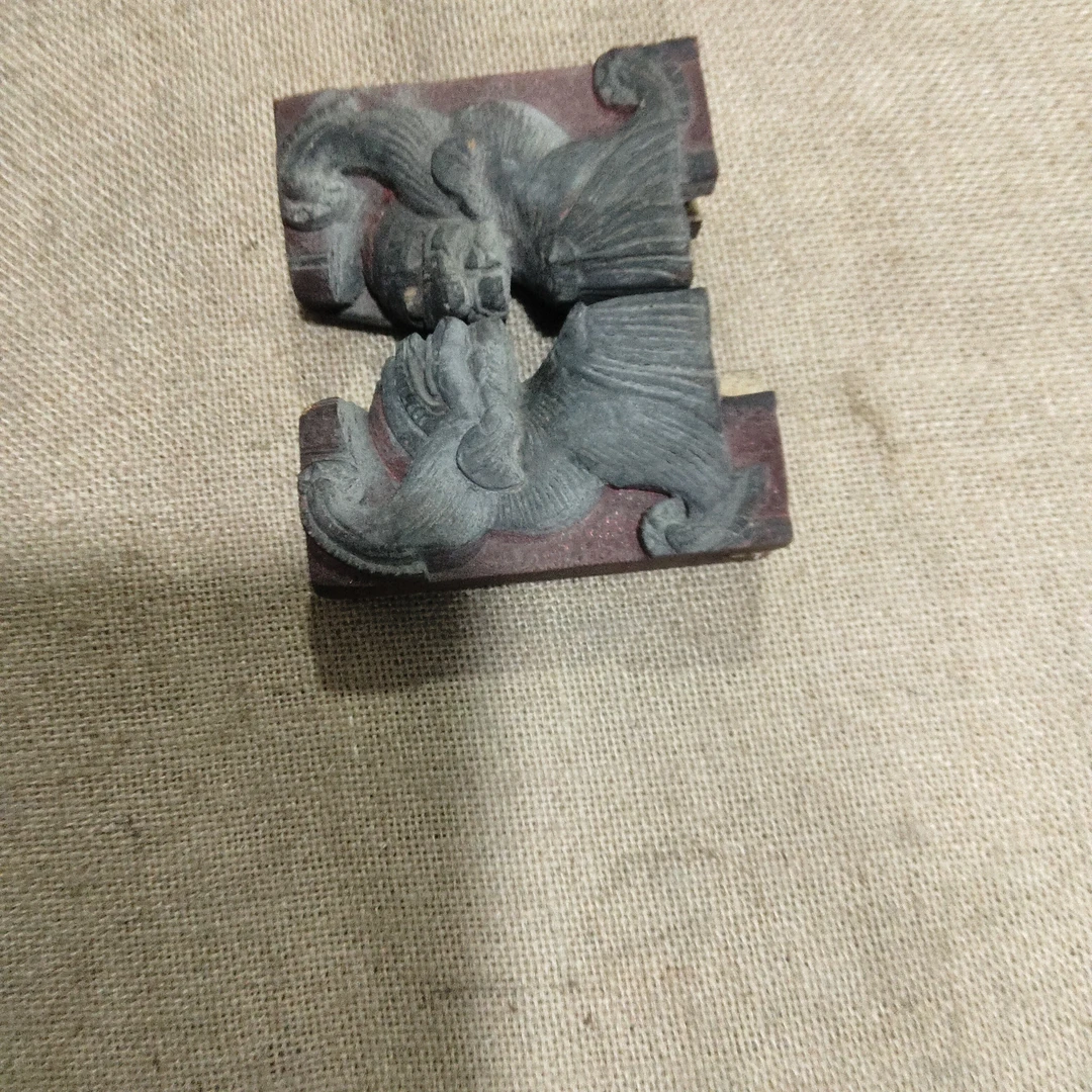 老物件老木雕老花板