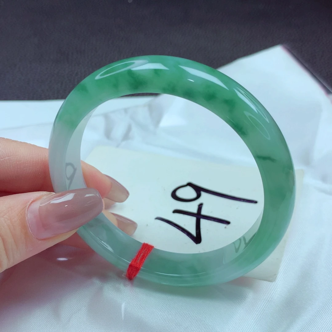 翡翠手镯未镶嵌手镯56