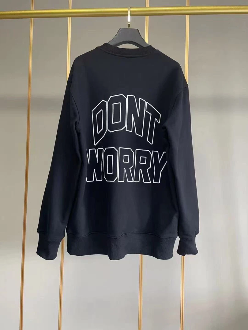 99新 Givenchy/纪梵希 葡萄籽奢潮/字母刺绣圆领卫衣潮流秋冬/M