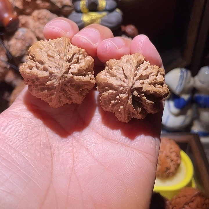 抖音直播间核桃雪花球