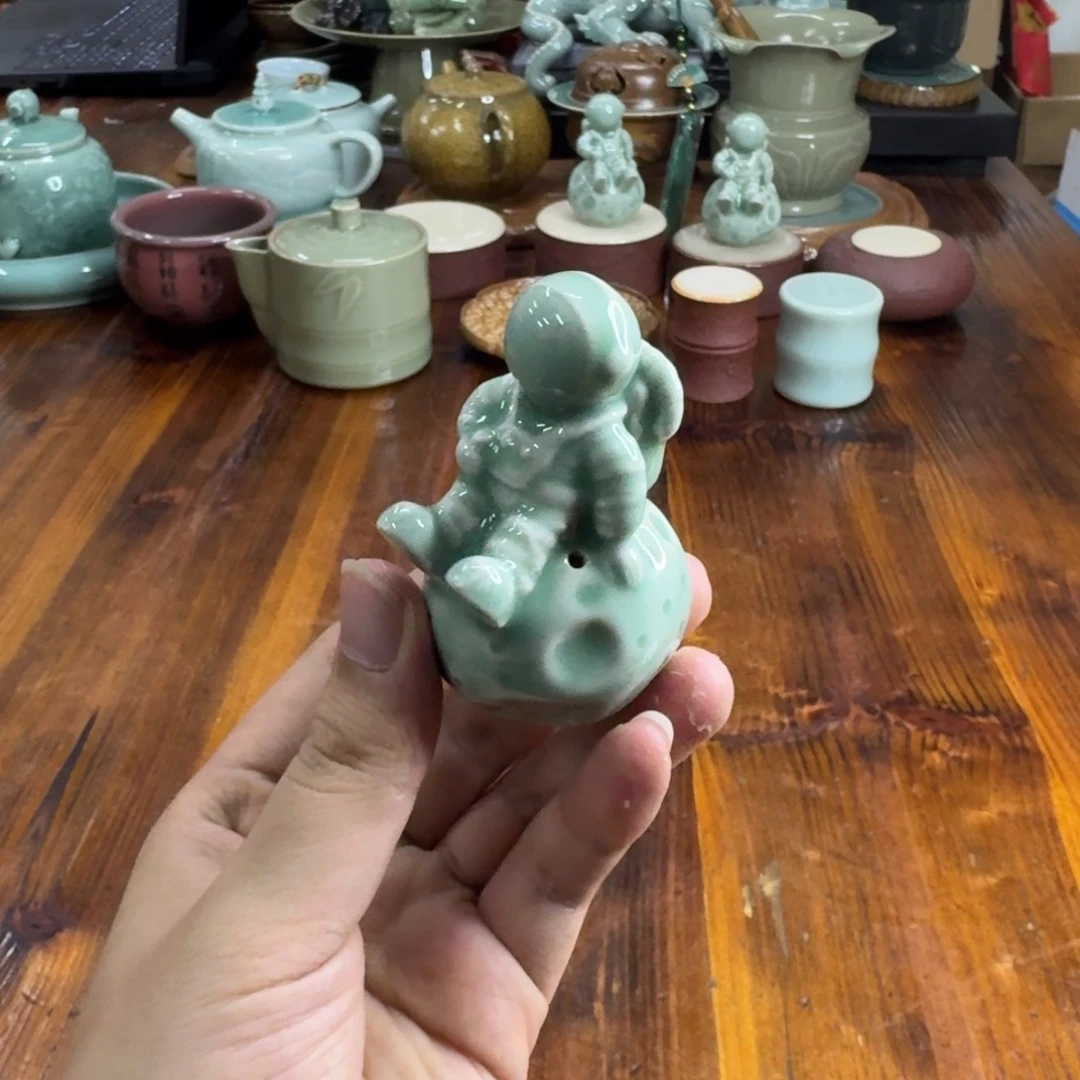 小仲青瓷茶器微瑕6365