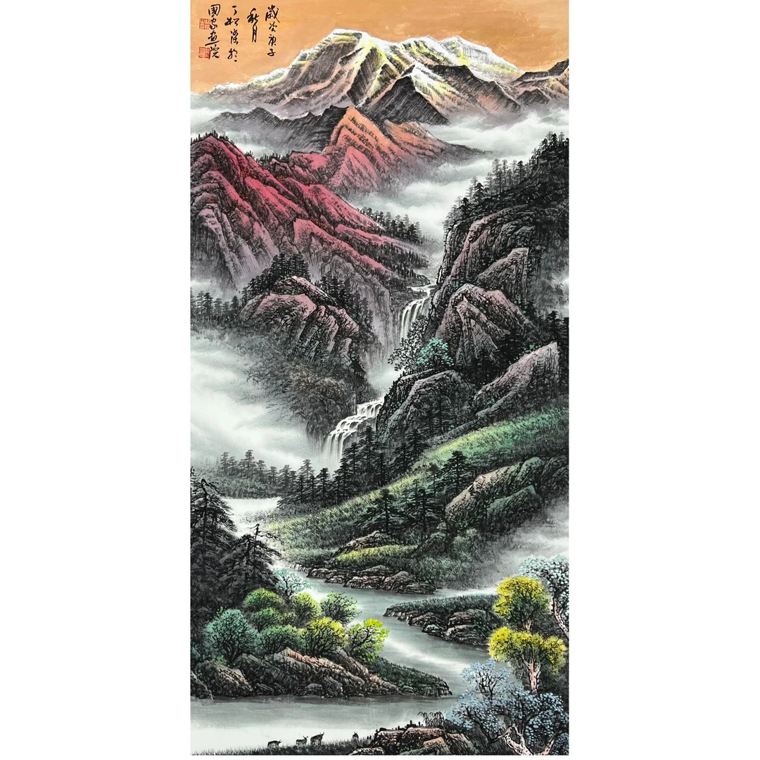 中国画都/丁松杰/甄选国画系列/绘画作品B764