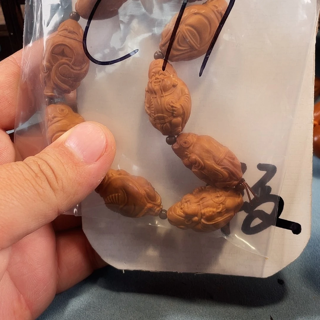 橄榄核手串/手链橄榄核雕工艺手串