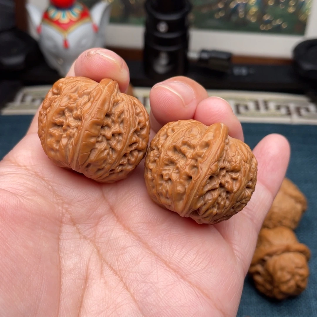 文玩核桃把件全品平谷元宝35