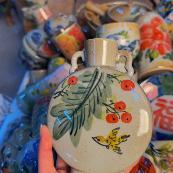 瓷片景德镇陶瓷手工手绘