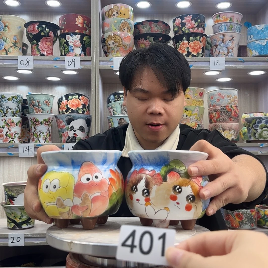 花盆紫砂瑕疵瑕疵401