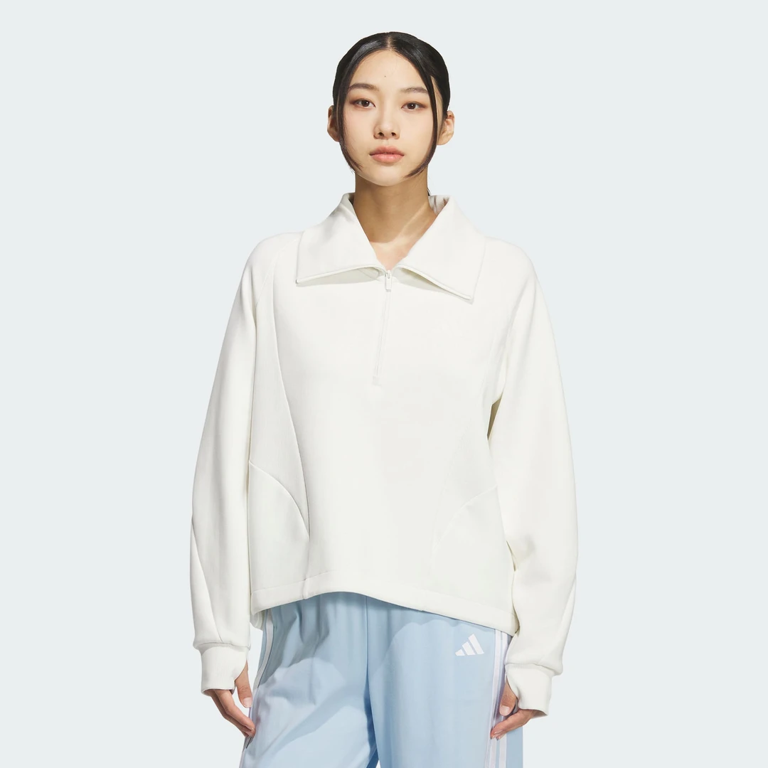 阿迪达斯冬季女子运动休闲卫衣套衫KF2544