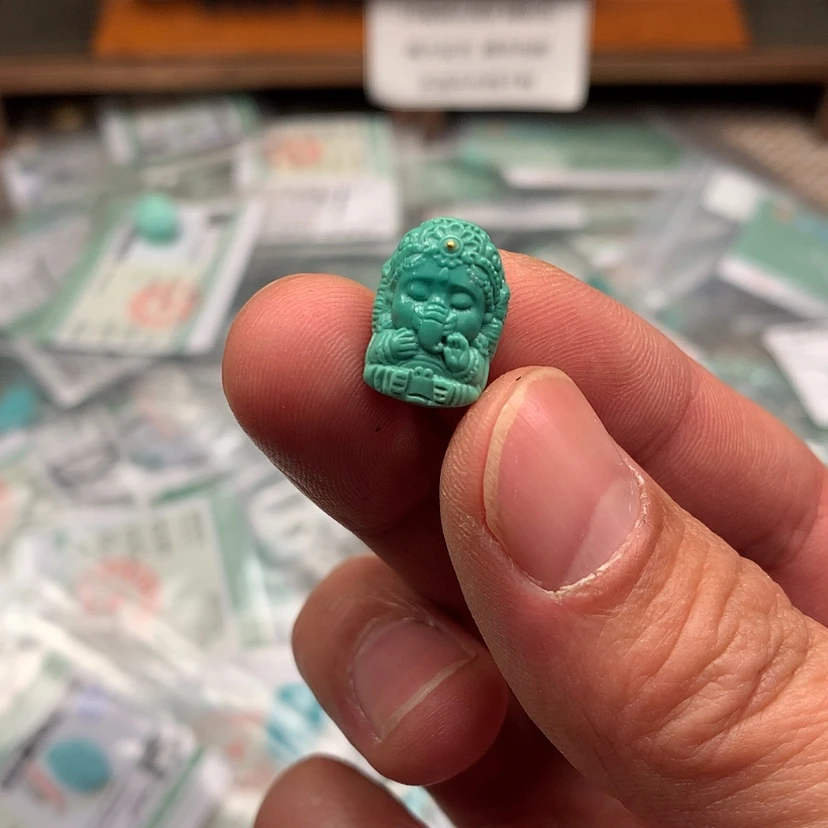 【闪购商品】未镶嵌绿松石颈饰8