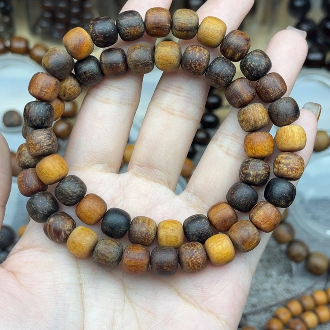 瑜***鱼贡木印尼8/9 双圈多宝珠