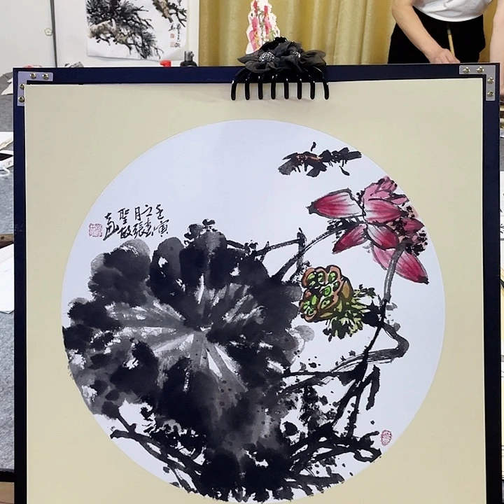 国画张圣敏先生纯手绘作品