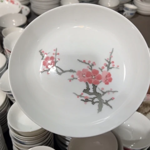 醴陵高温瓷釉下手绘20厘米