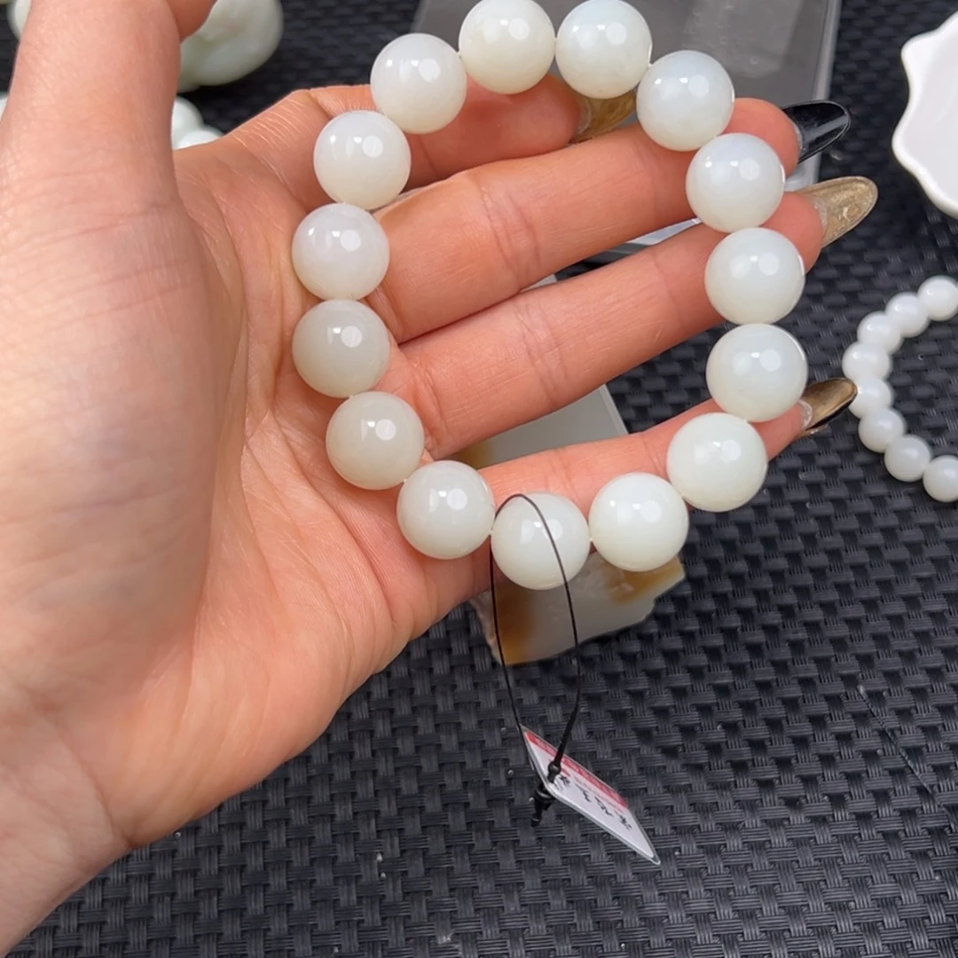 油***哥和田玉未镶嵌手链