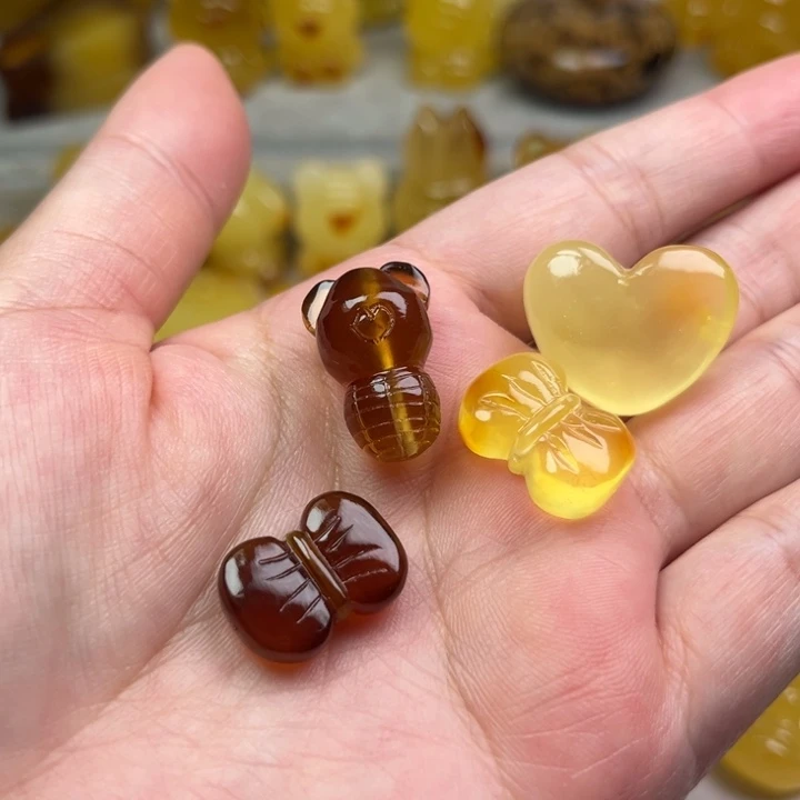 未镶嵌颈饰琥珀琥珀蜜蜡