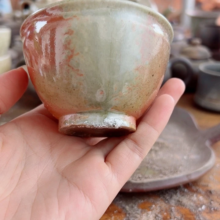 坭兴陶贵台龙窑柴烧茶器A89