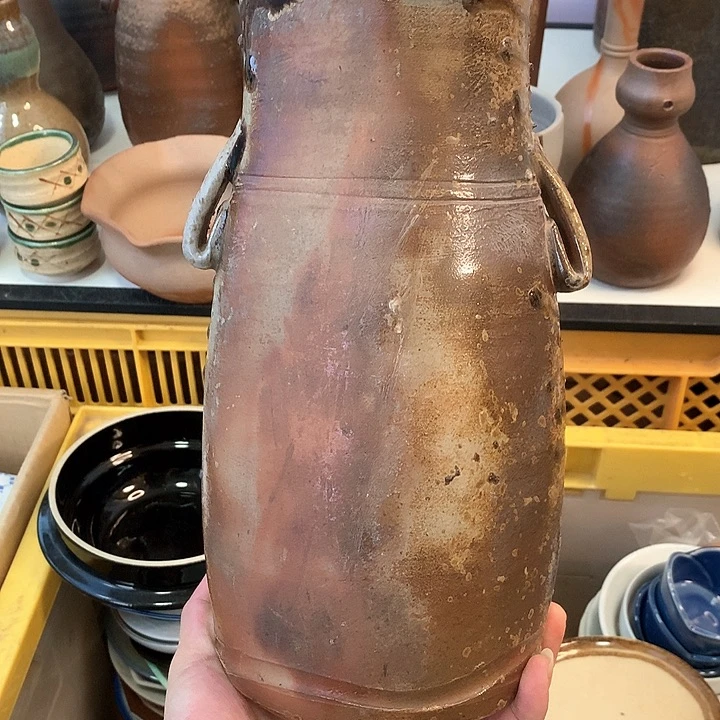 备前烧花瓶摆件创意