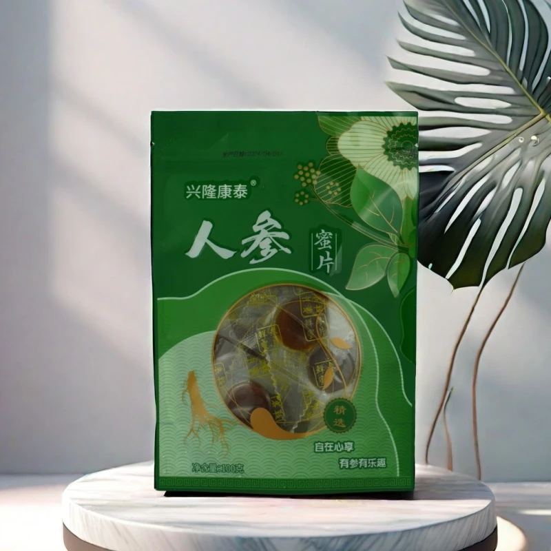 兴隆康泰长白山人参蜜片正宗新鲜切片即食可泡水煲汤