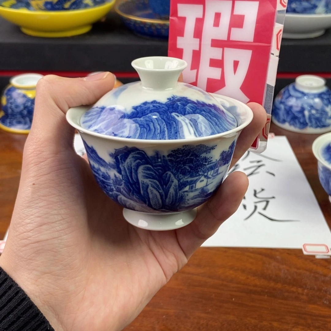 杯景德镇手绘陶瓷艺术