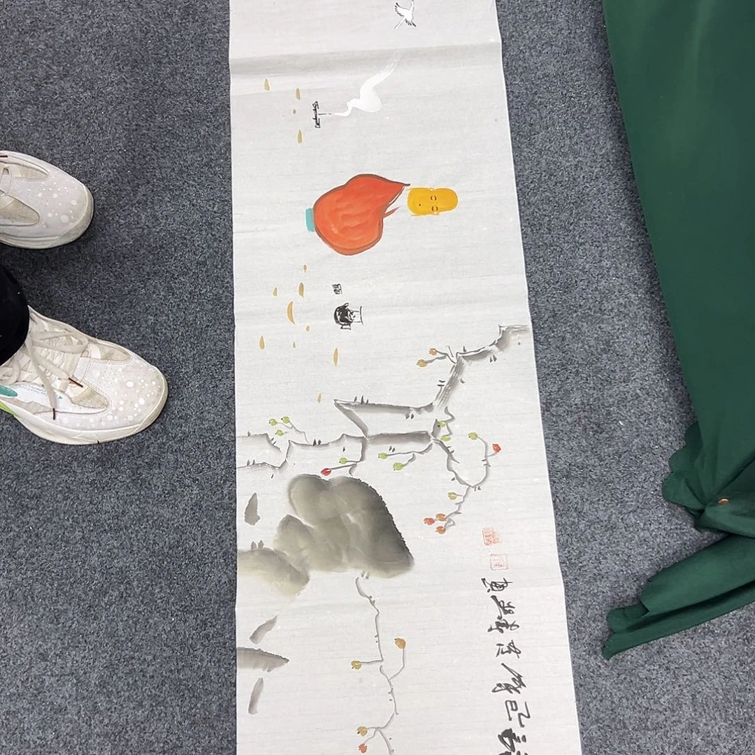 国画手绘国画大捡漏