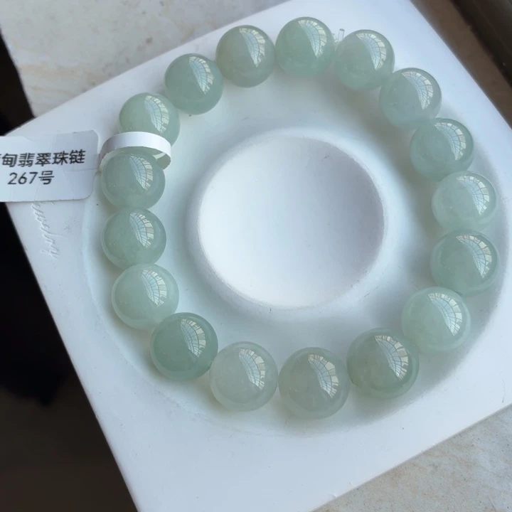 画****翡翠未镶嵌颈饰翡翠天然A货手串