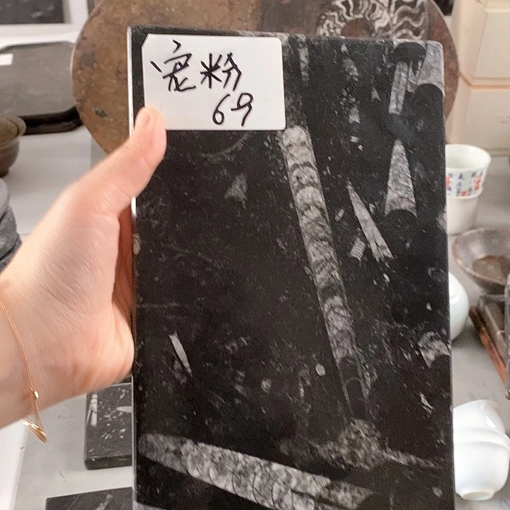 可***口化石角石茶盘干泡台