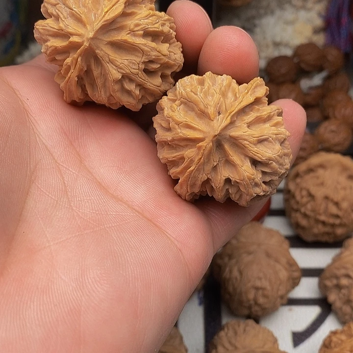 桃核把件自**醒苹果园狮子头